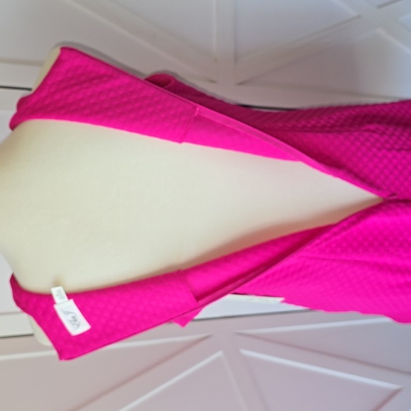 Eliza J - Pink Ruffled Trim Mini Dress - Picture 7 of 10